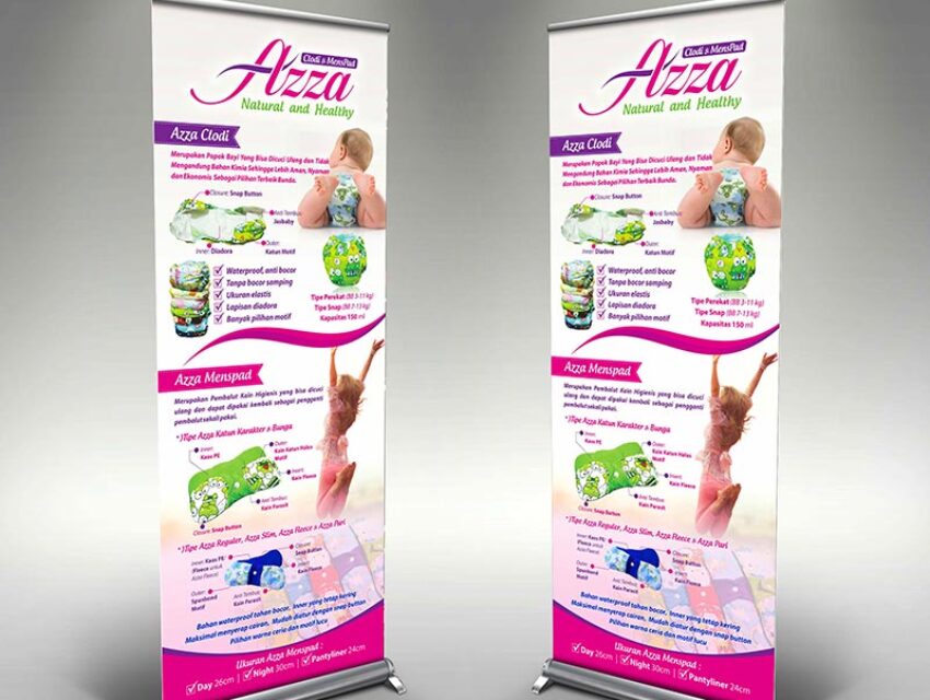 RollUp Banner Azza Clodi