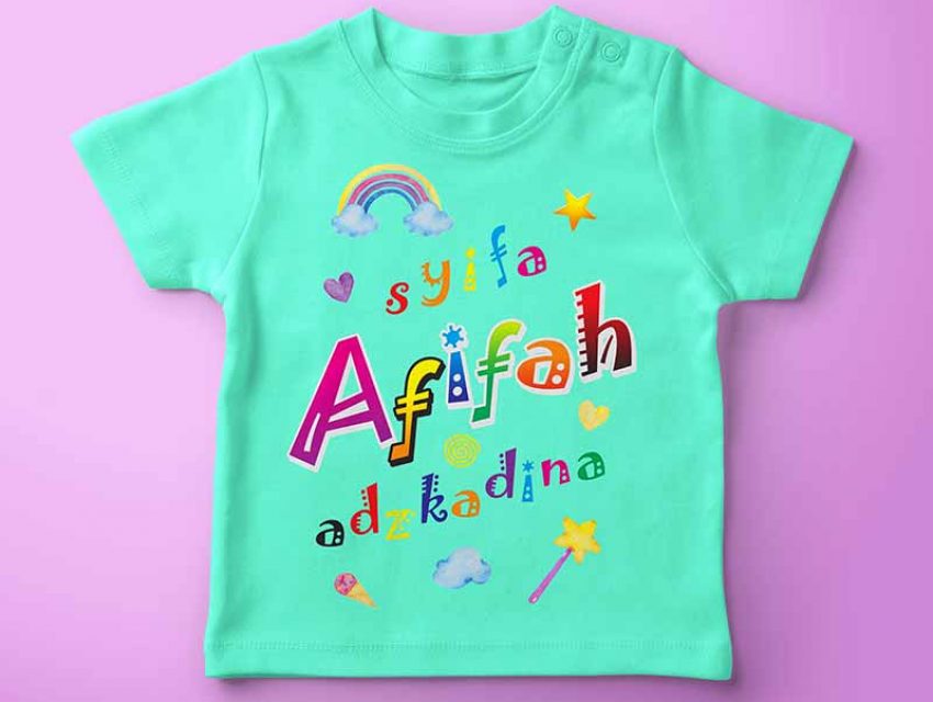 tShirt Custom Anak